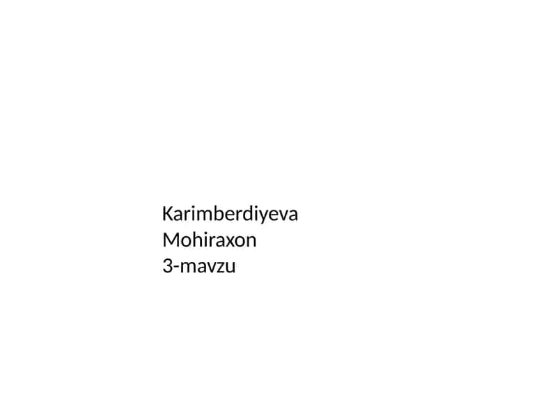 Tugamaydigan va tiklanadigan tabiiy resurslar geografiyasi 1