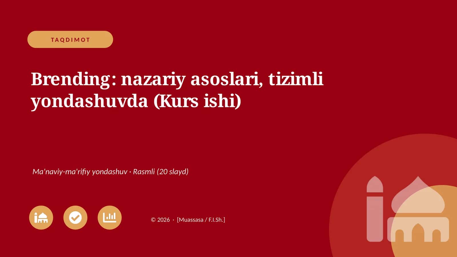Nazariy asoslari, Tizimli Yondashuvda (Kurs ishi) 1