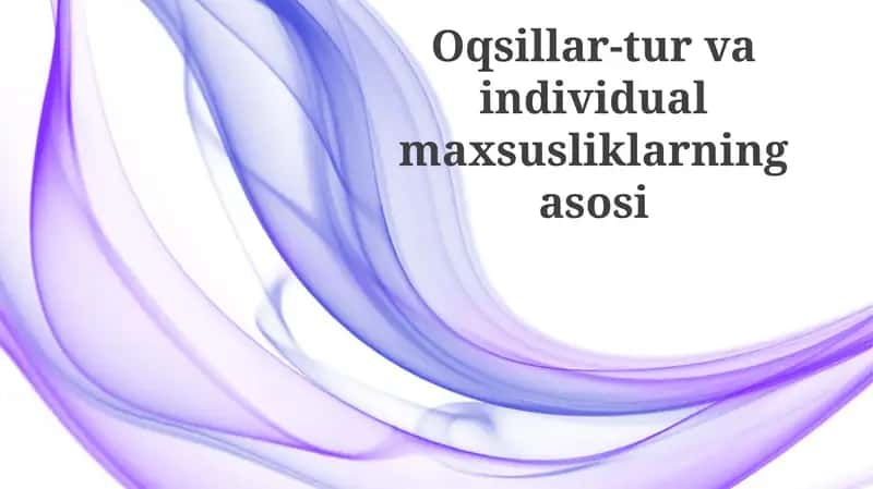 Oqsillar-turvaindividualmaxsusliklarningasosi 1