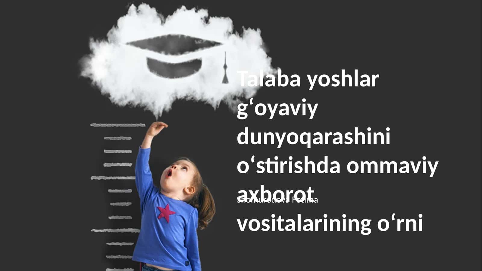 Ommaviy axborot vositalarining oʻrni 1