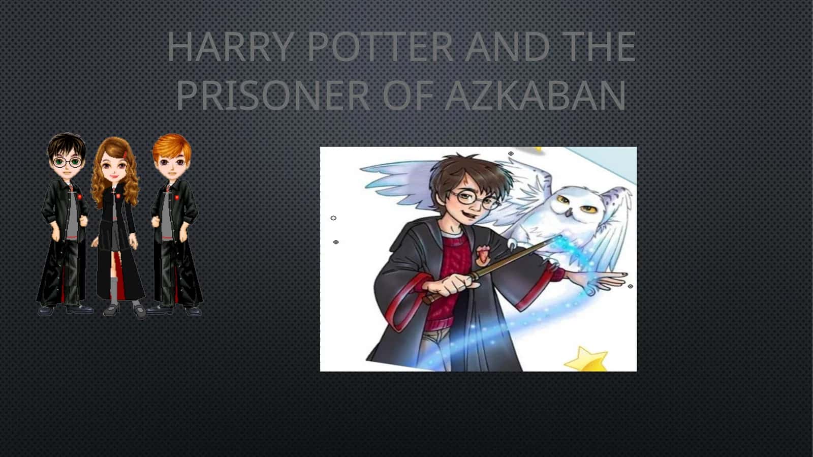 Harry Potter and the Prisoner of Azkaban Analysis of characters 1