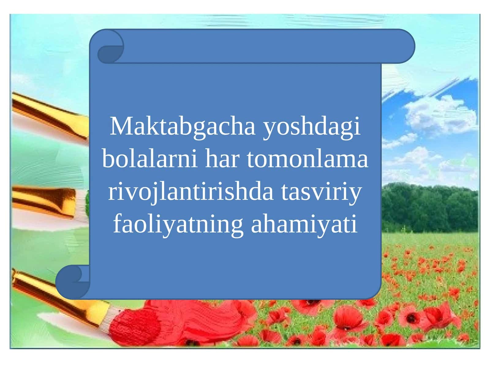 Tasviriy Faoliyat 1