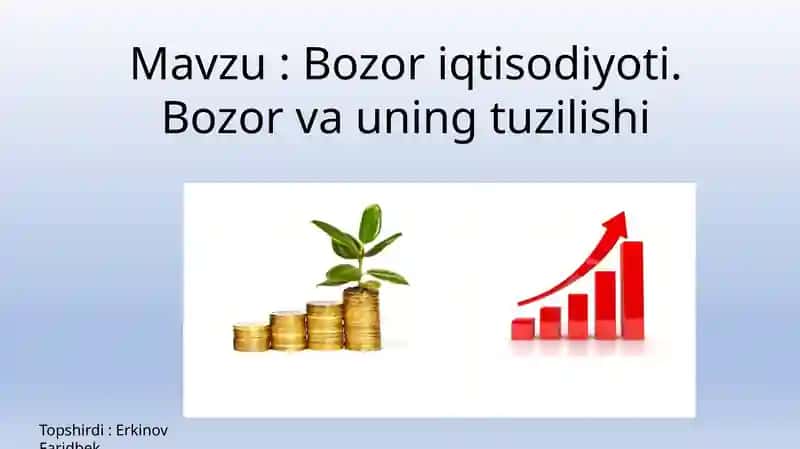 Bozorvauningtuzilishi