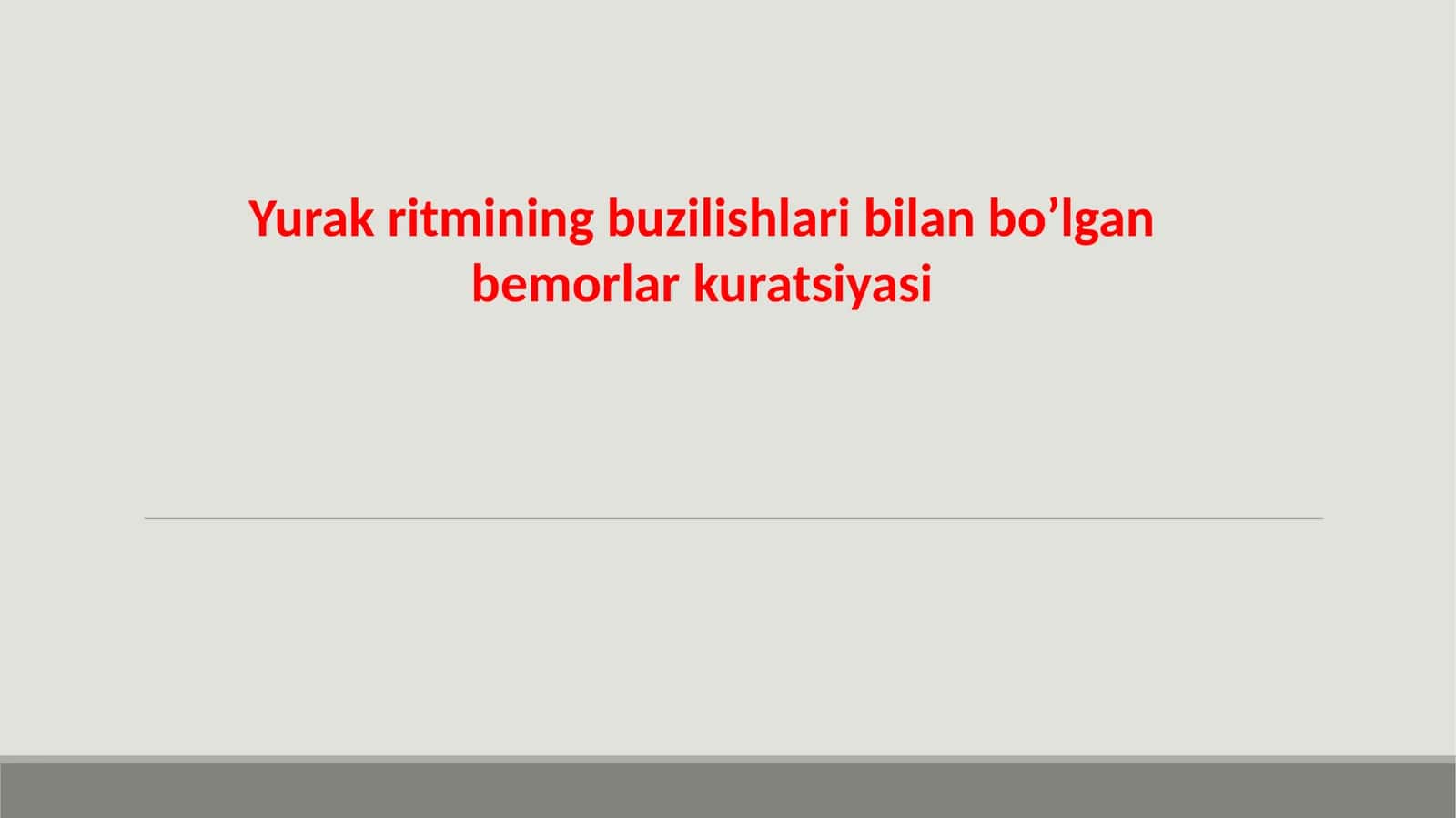 Aritmiyalar 1