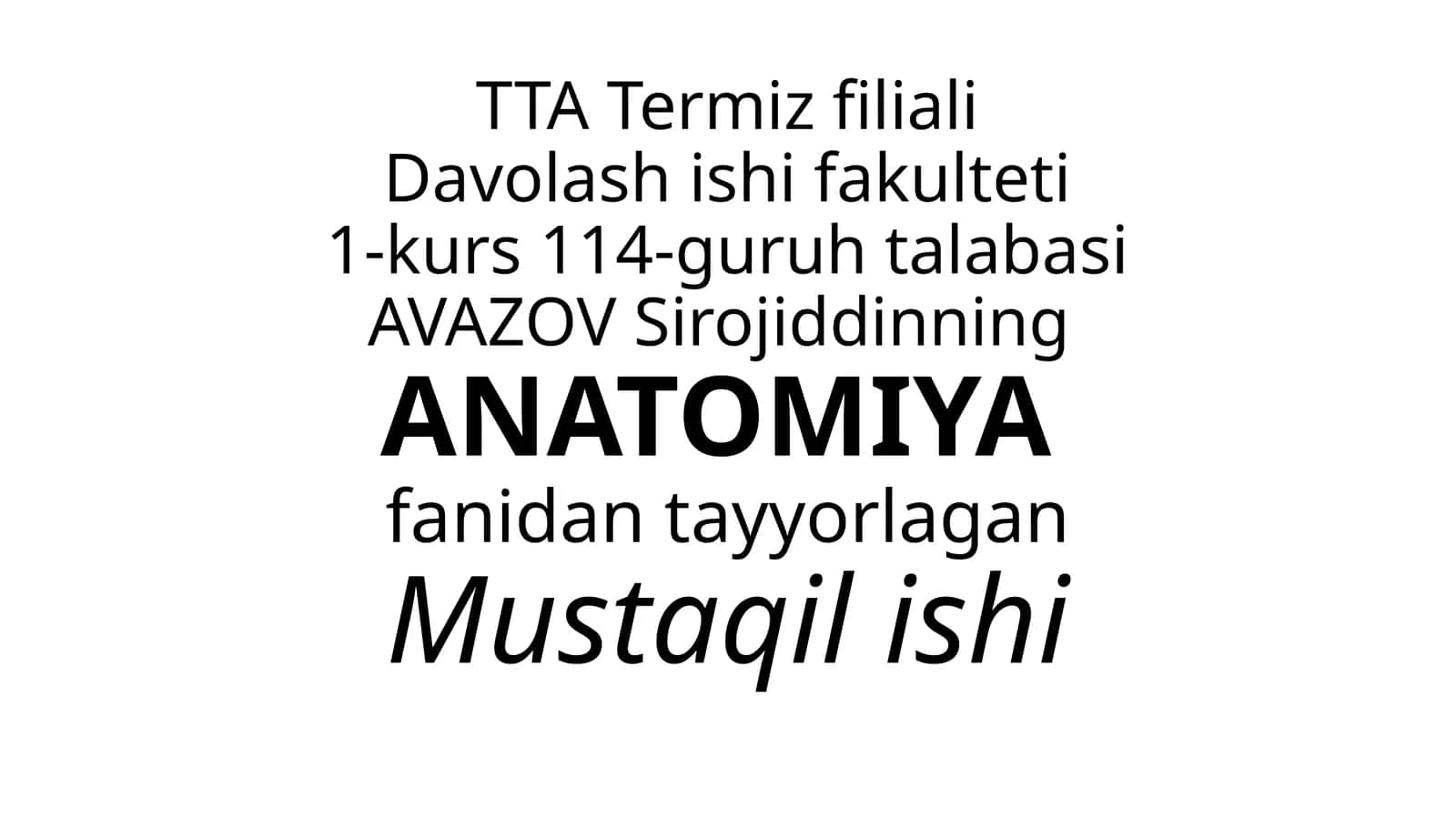 Umumiy osteologiya 1