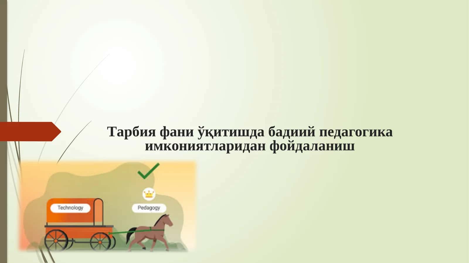 Тарбия фани уқитиш даражалари 1