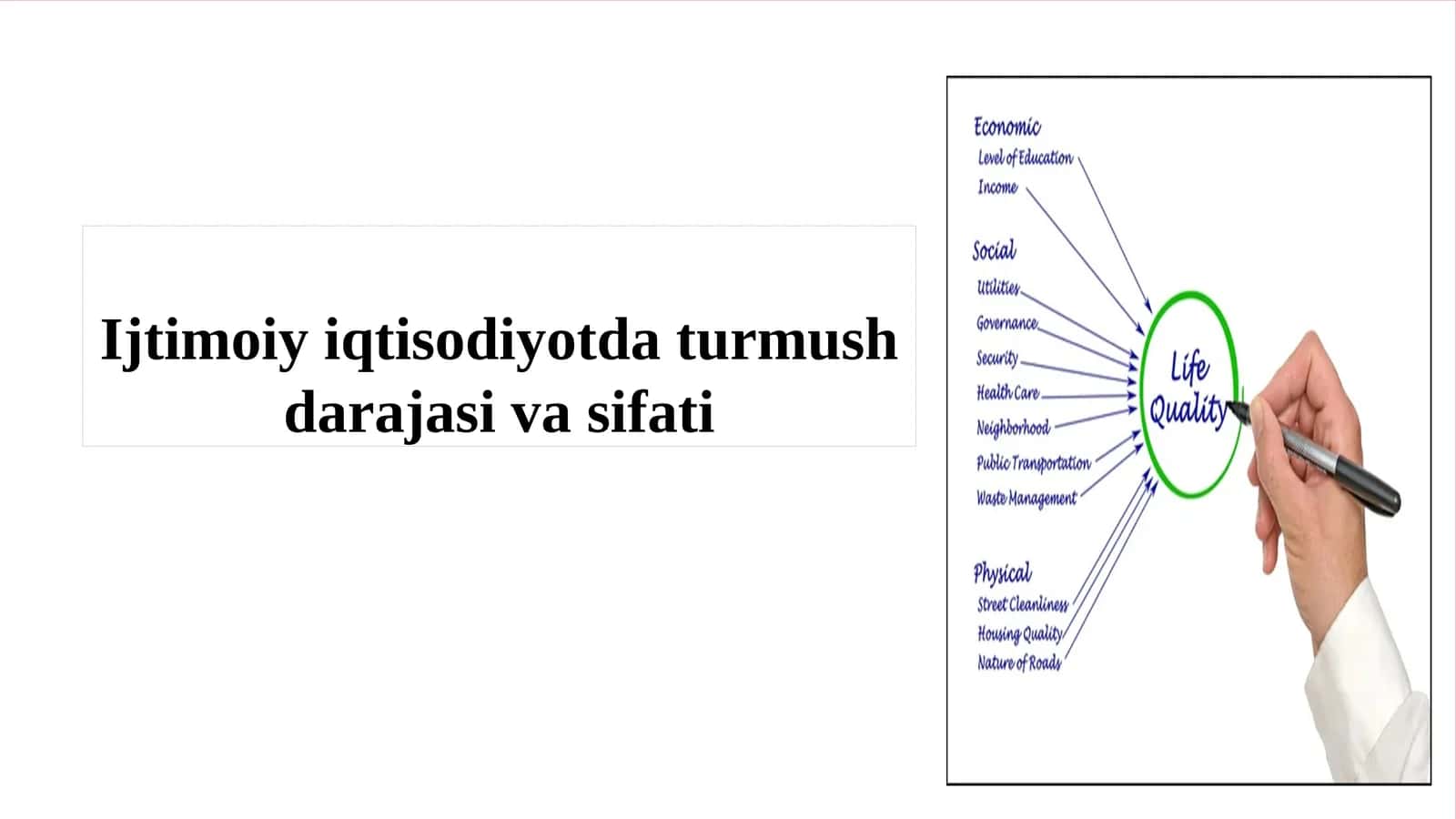 Ijtimoiy iqtisodiyotda turmush darajasi va sifati 1