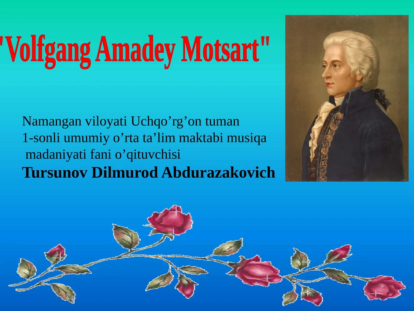 Volfgang Amadey Motsart 1