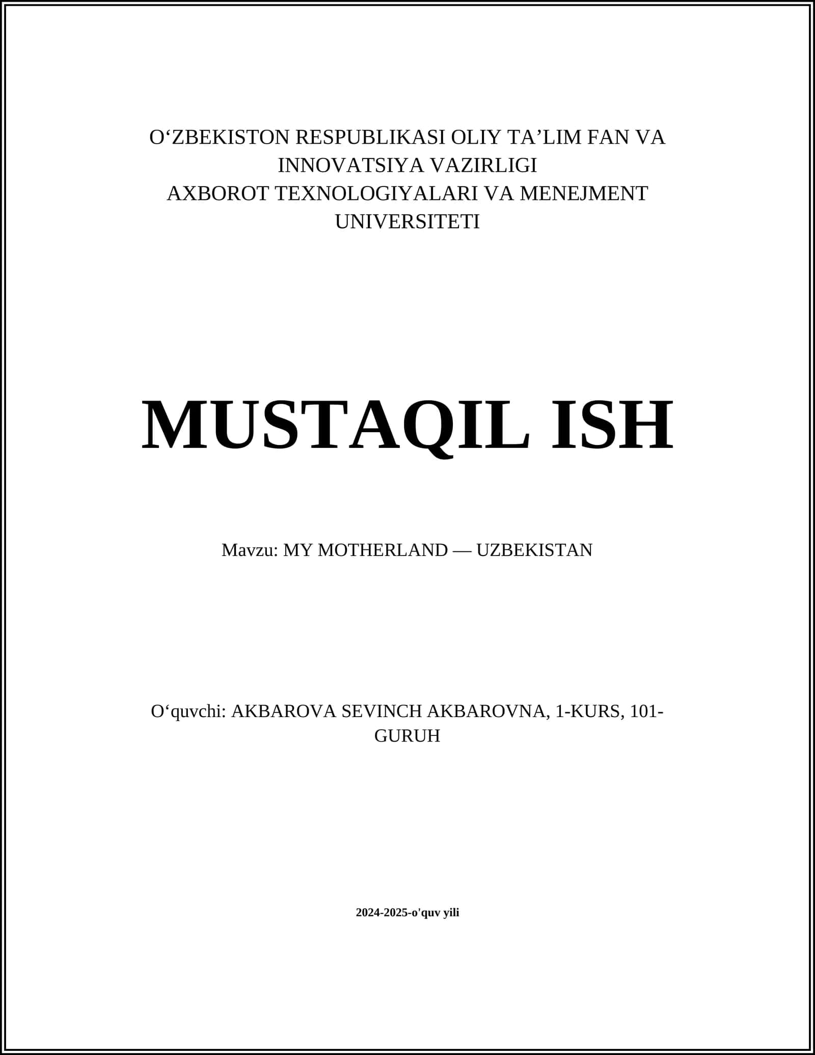 The History of Uzbekistan 1