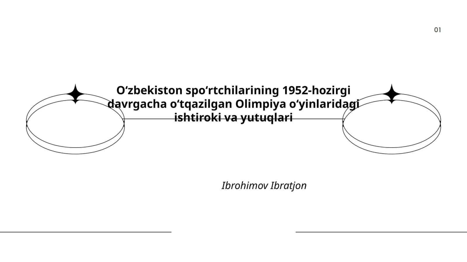 Oʻzbekiston spoʻrtchilarining 1952-hozirgi davrgacha oʻtqazilgan Olimpiya oʻyinlaridagi ishtiroki va yutuqlari 1