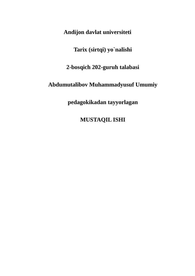 Ta’lim metodlari va vositalarini tahlil qilish va izohlash 1