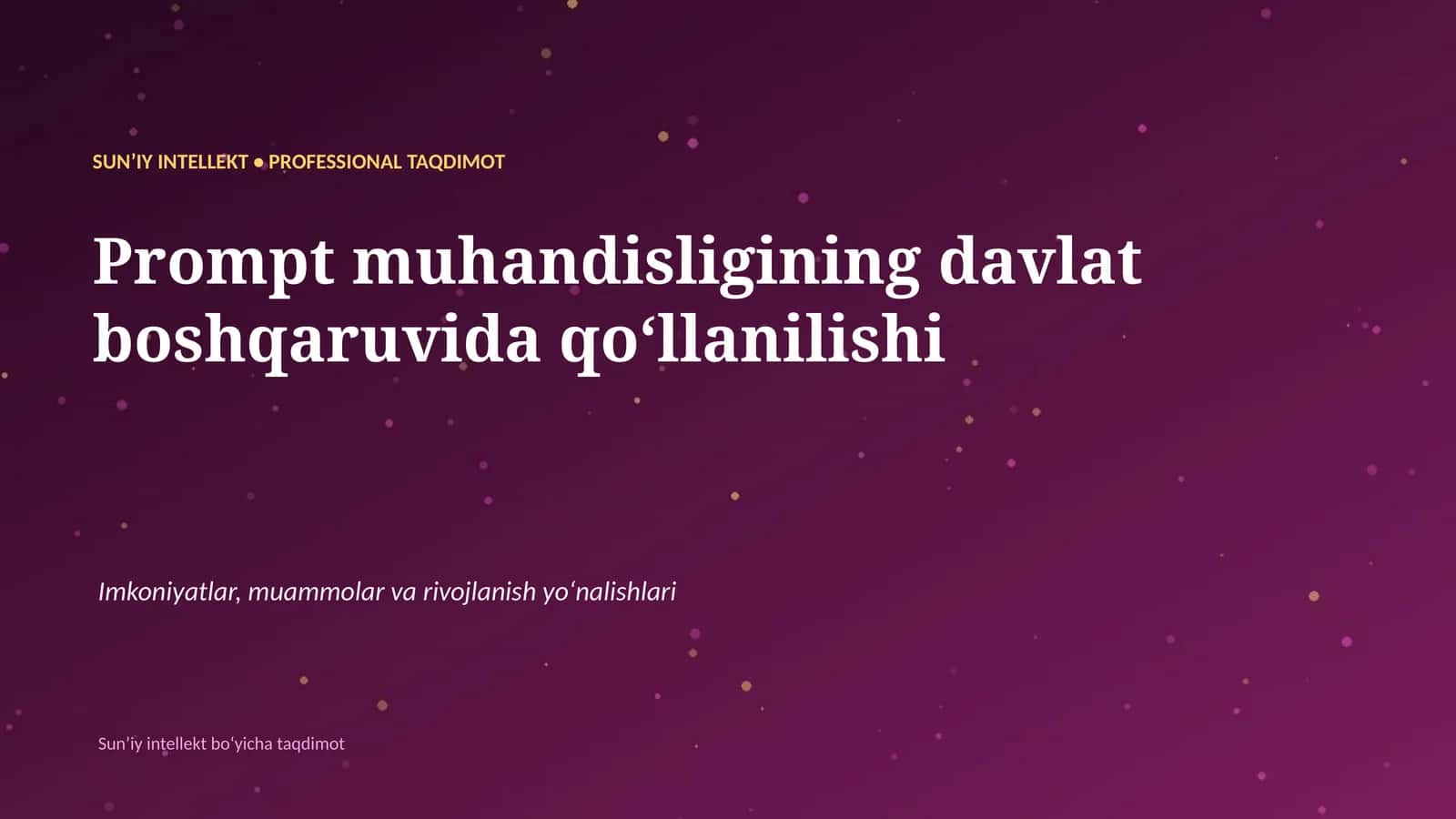 Prompt muhandisligining davlat boshqaruvida qoʻllanilishi 1
