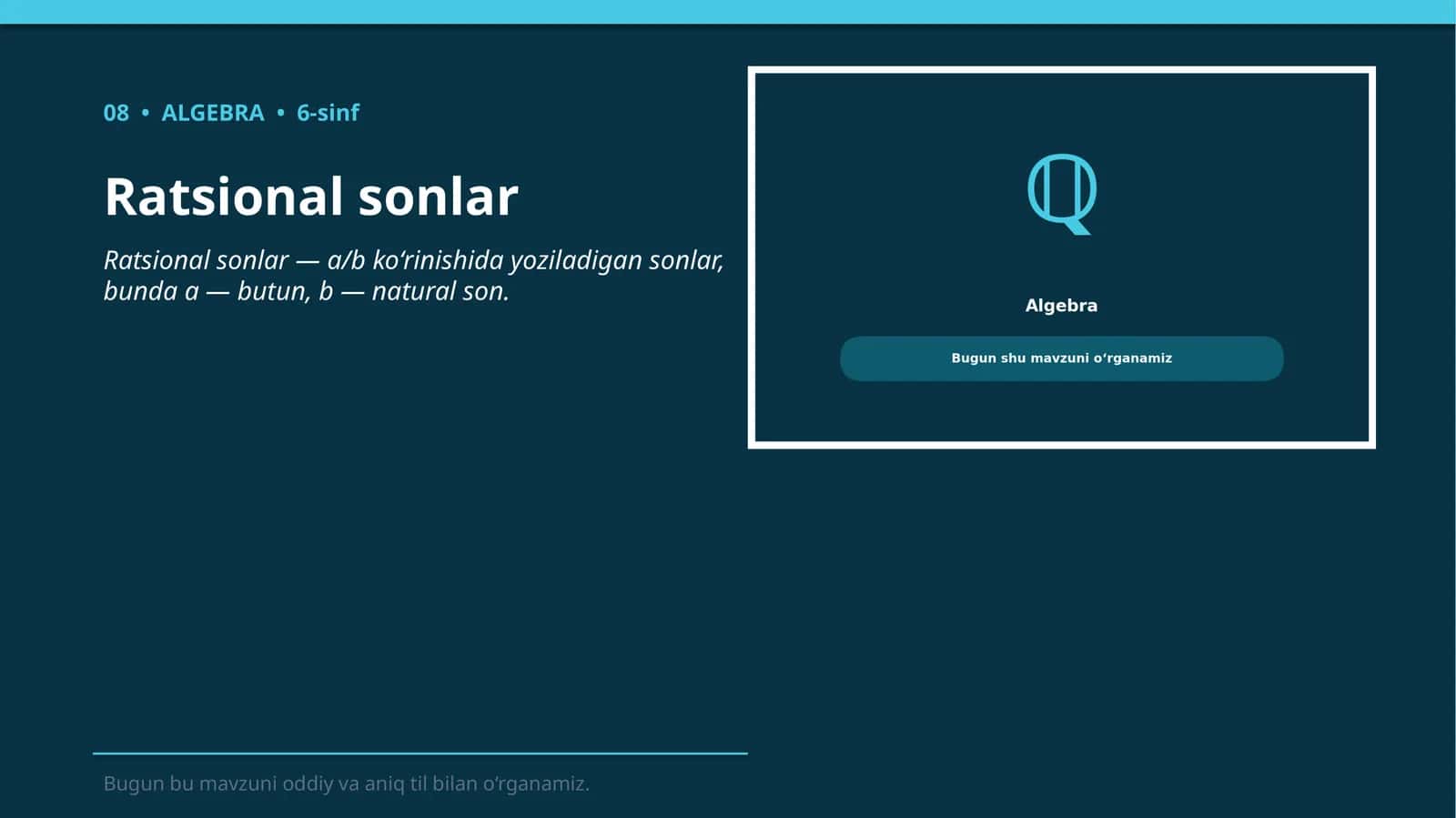 Ratsional sonlar 1