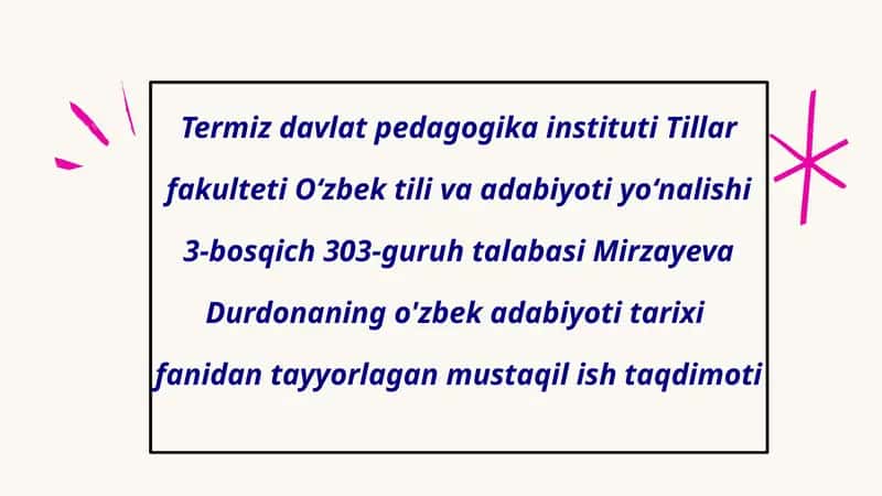 Z.M.Bobur lirikasida Vatansog'inchi 1