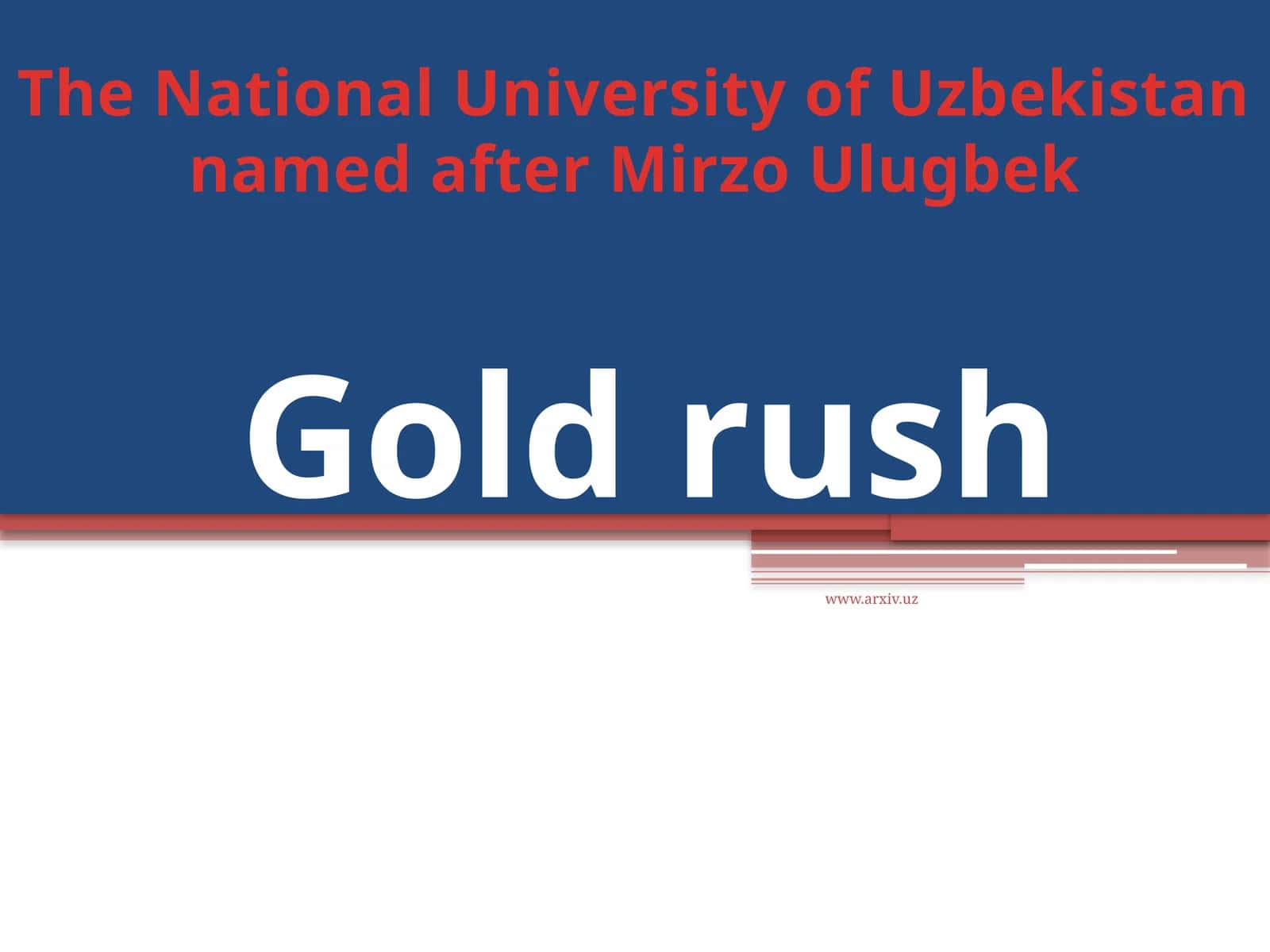 Goldrush 1
