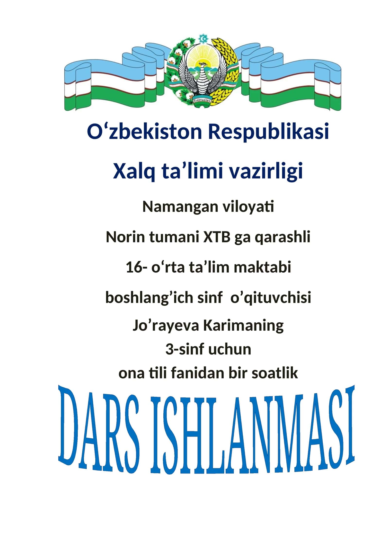 Sifat so’z turkumi 3_sinf_ona_tili 1