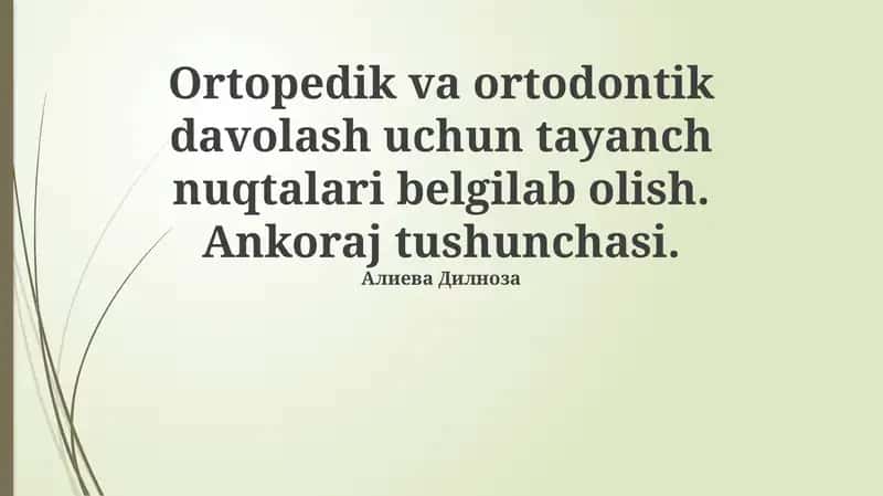 Tayanch nuqtalarini o'rnatish: Asosiy tushunchalar va ahamiyati 1