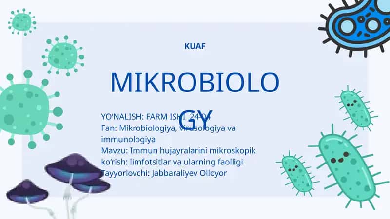 Mikrobiolog 1