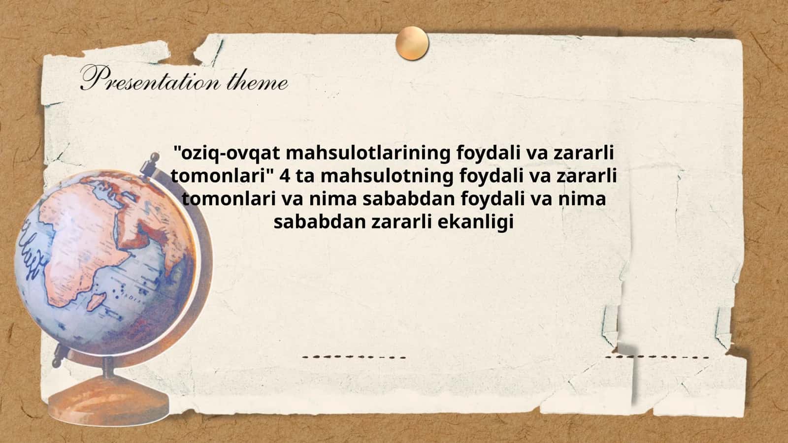 oziq-ovqat mahsulotlarining foydali va zararli tomonlari 1