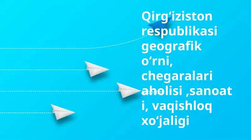 Qirgʻiziston geografiyasi 1