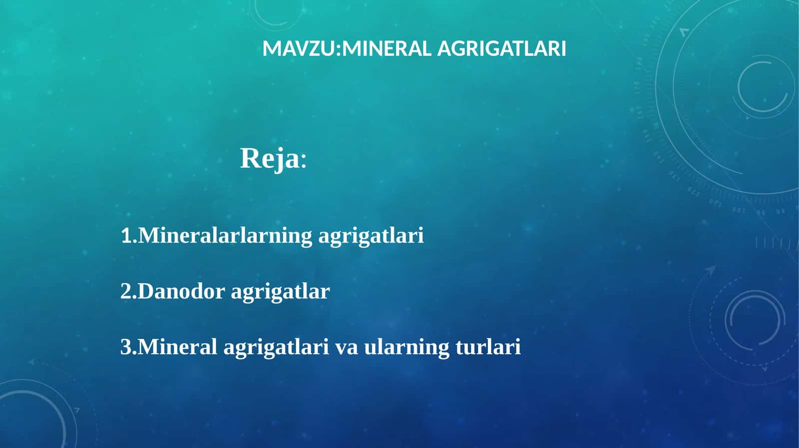MINERAL AGRIGATLARI 1