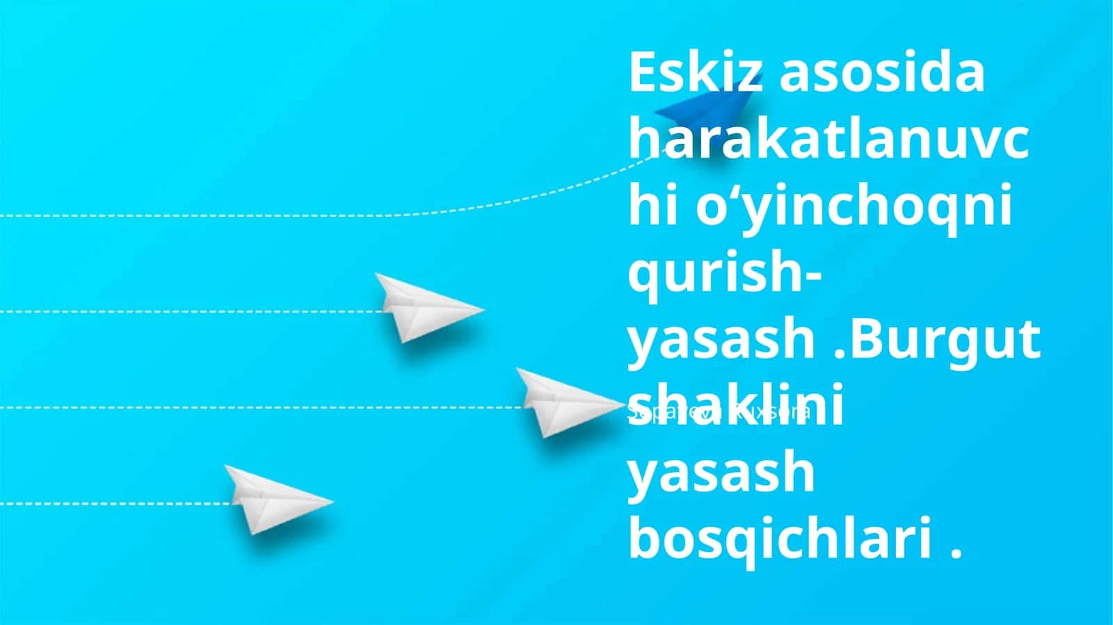 Burgut Tanasini Yaratish 1