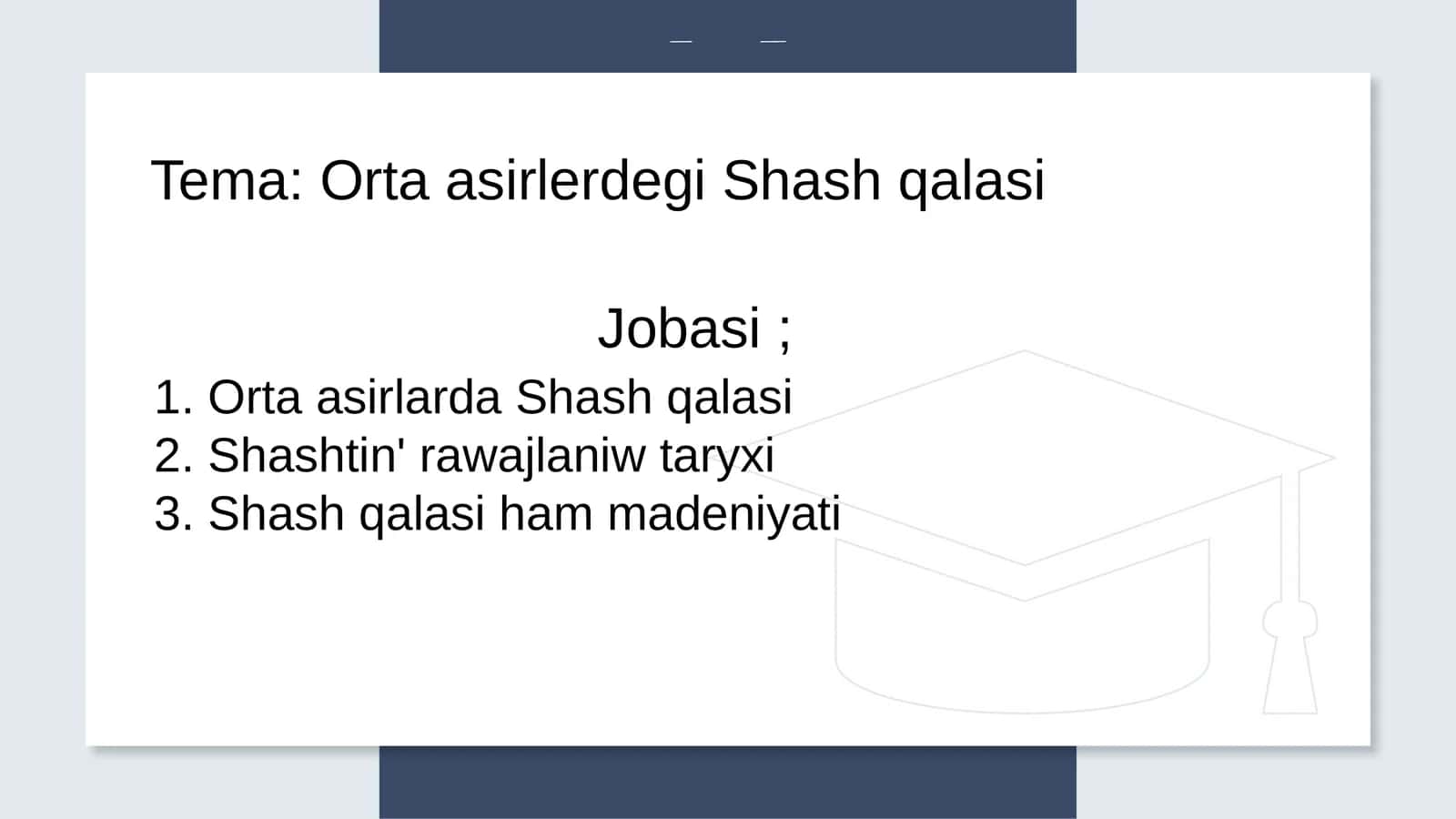 Ortaasirlerdegi Shashqalasi 1