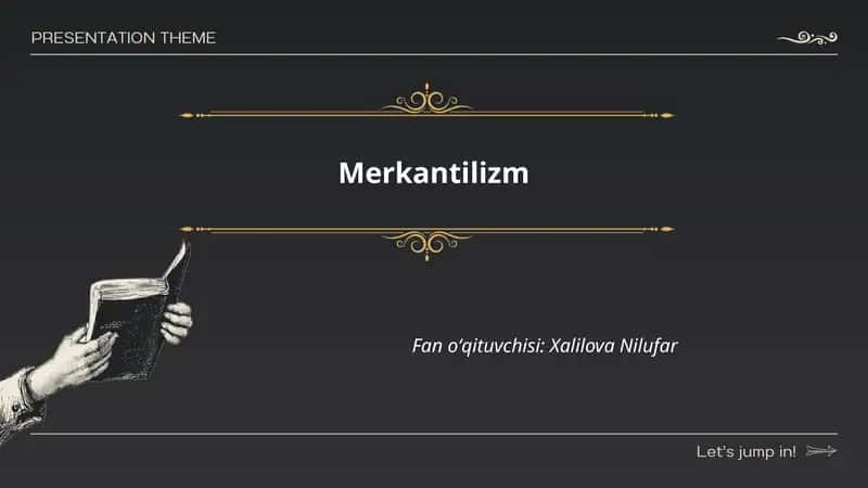Merkantilizm 1