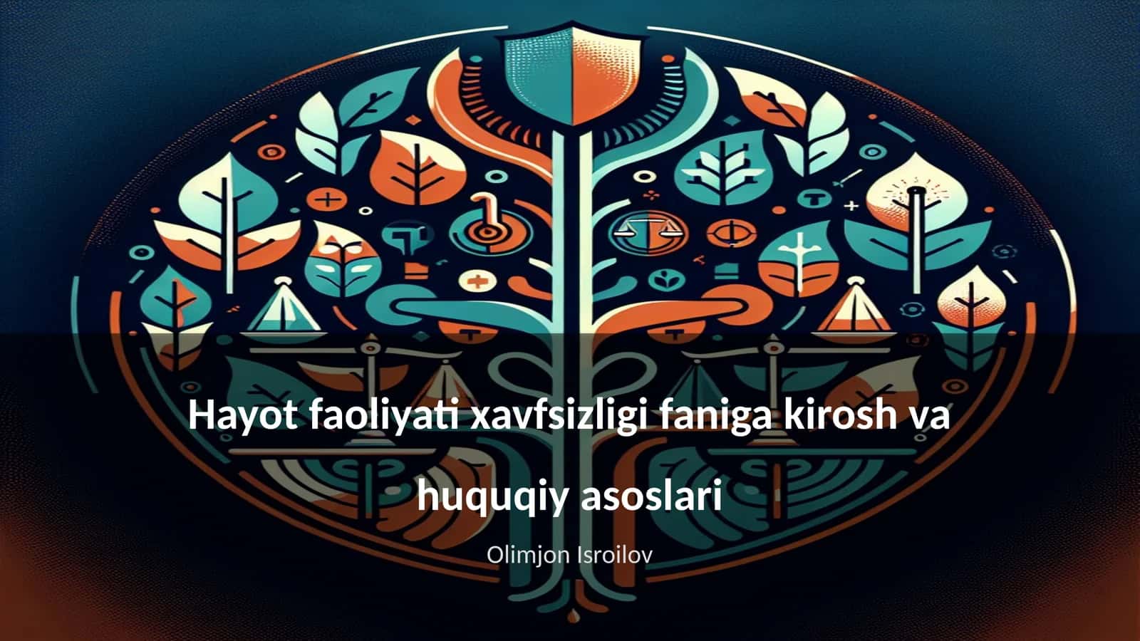Hayot faoliyati xavfsizligi faniga kirish va huquqiy asoslari 1