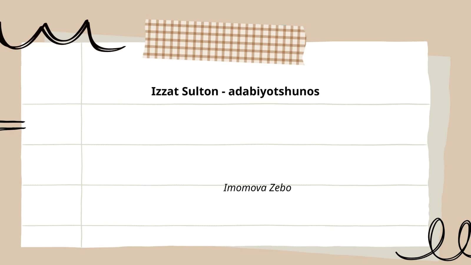 Izzat Sulton - Adabiyotshunoslik 1