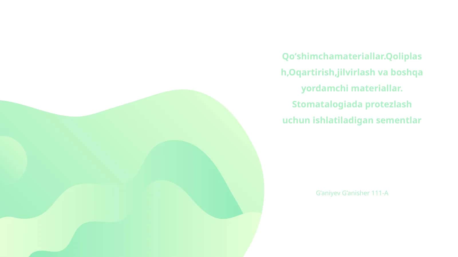 Qo'shimchamateriallar 1