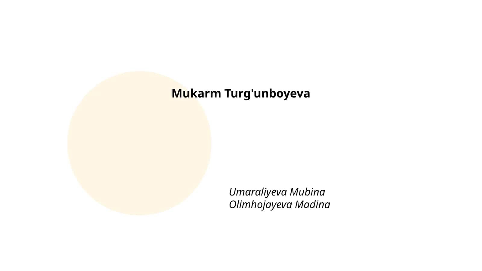 Мукарм Тургунбоева 1