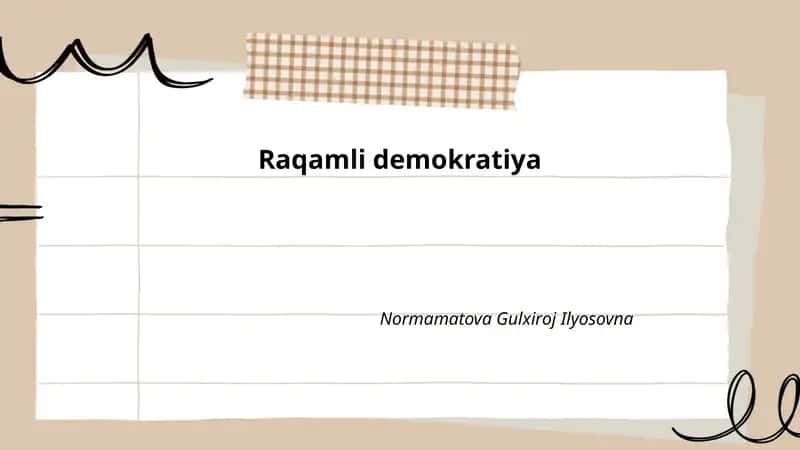 Raqamli saylovlar va elektron ovoz berish 1