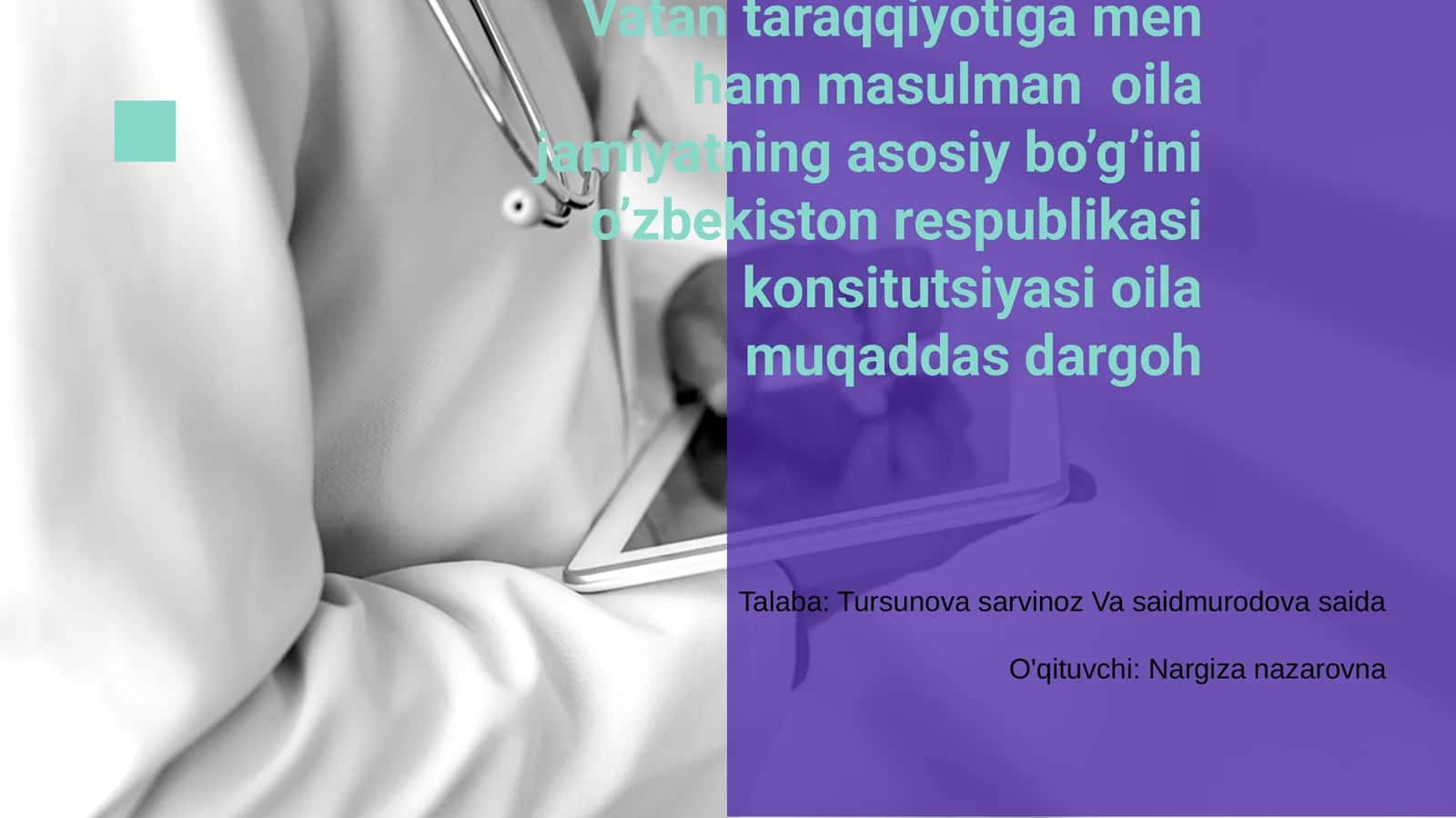 Vatan Taraqqiyotining Asosiy Qismi 1