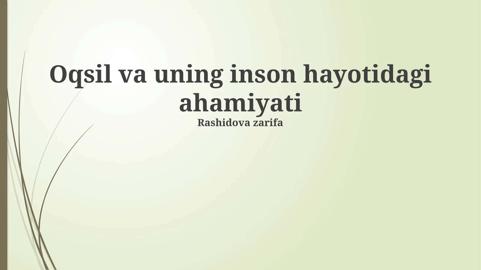 Oqsil va uning inson hayotidagi ahamiyati 1