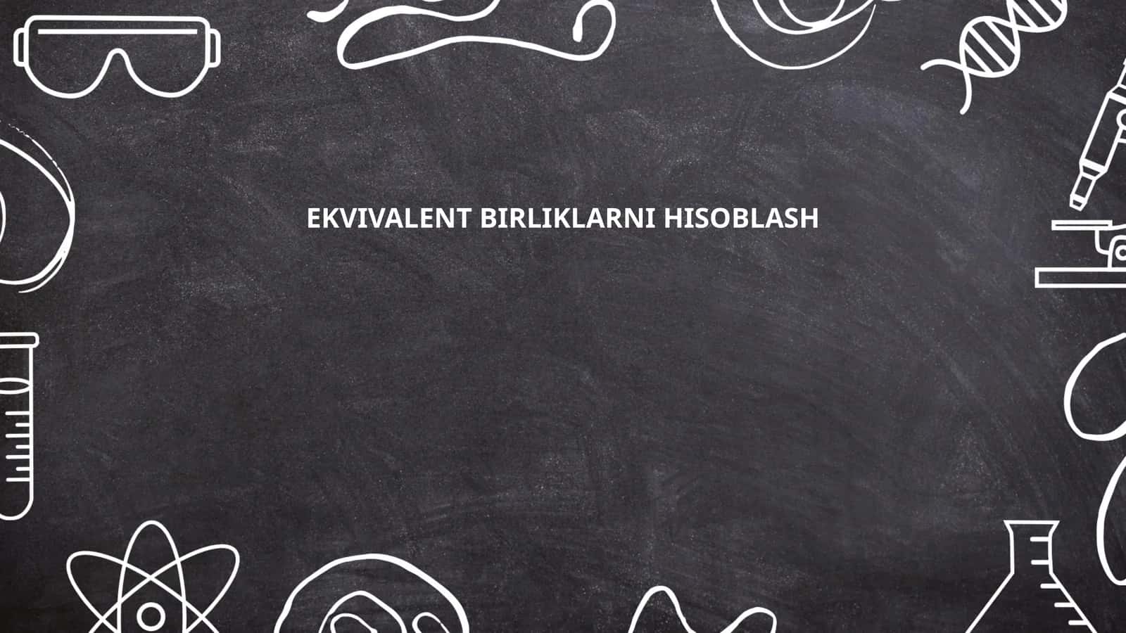 Matematik tenglama asoslari 1