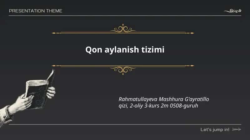 Qon aylanish tizimi 1