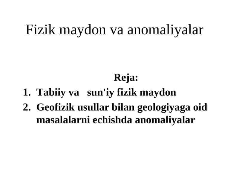 Fizikmaydonvaanomaliyalar 1