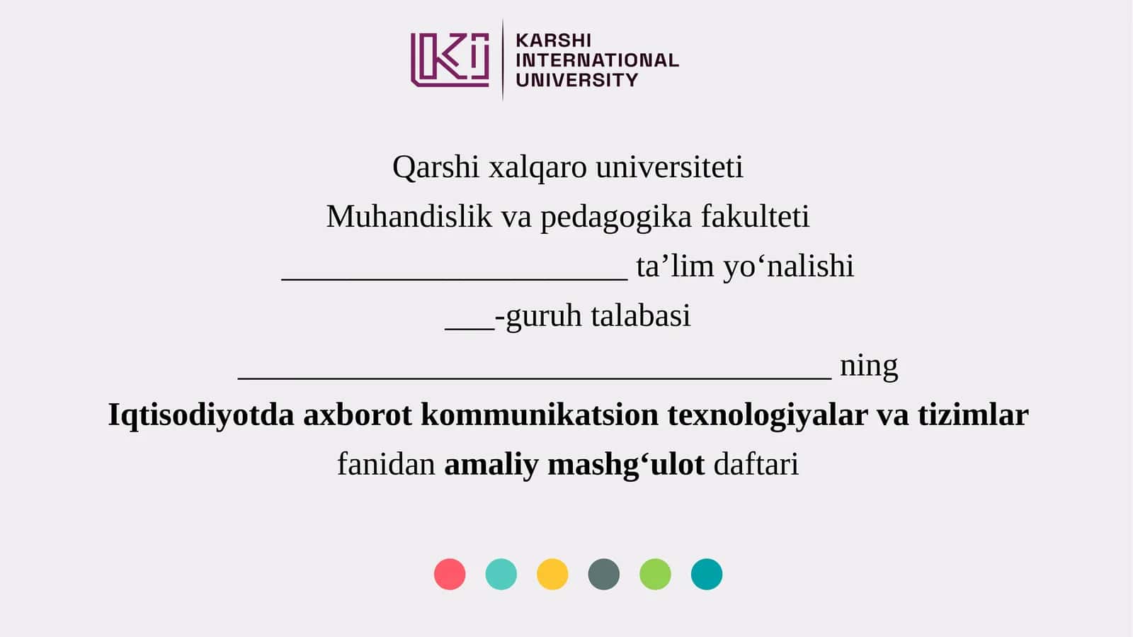 Muhandislik va pedagogika fakulteti 1