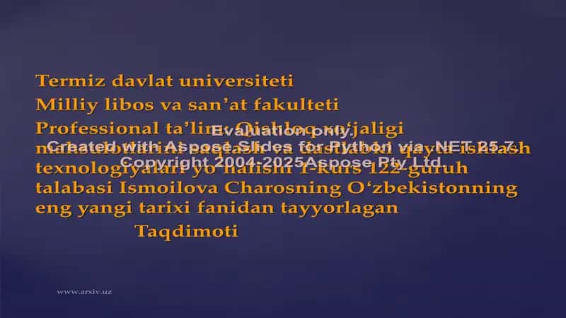 Oʻzbekistonda huquqiy demokratik davlat va fuqarolik jamiyati asoslarining shakllantirilishi 1