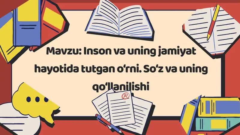 Inson va uning jamoatga o‘rni va vazifalari 1
