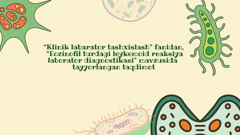 Eozinofil turdagi leykemoid reaksiya 1