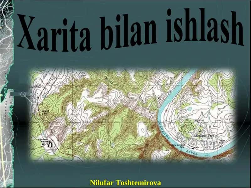 Topografik xaritalar 1