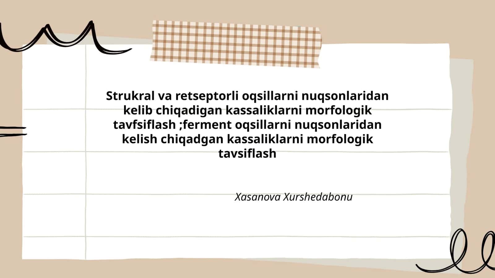 Strukral va retseptorli oqsillar 1