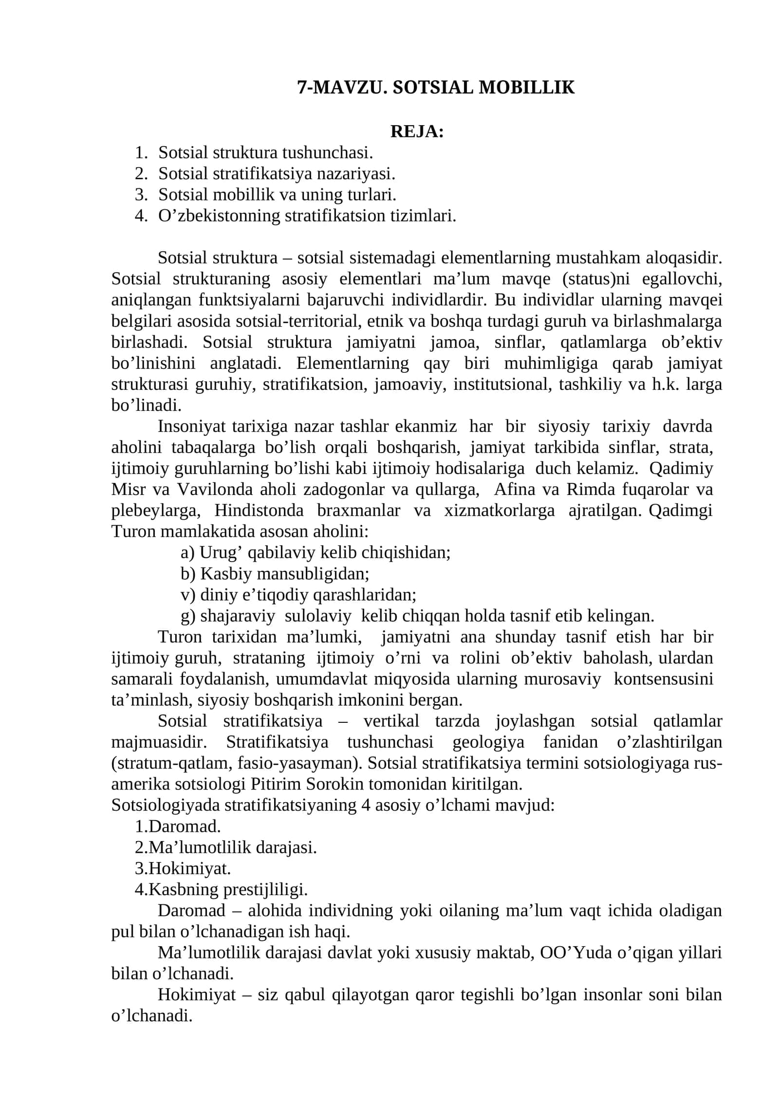Sotsial Mobillik 1