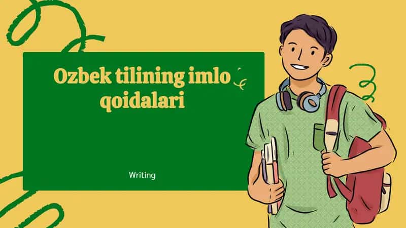 Ozbek tilining imlo qoidalari 1