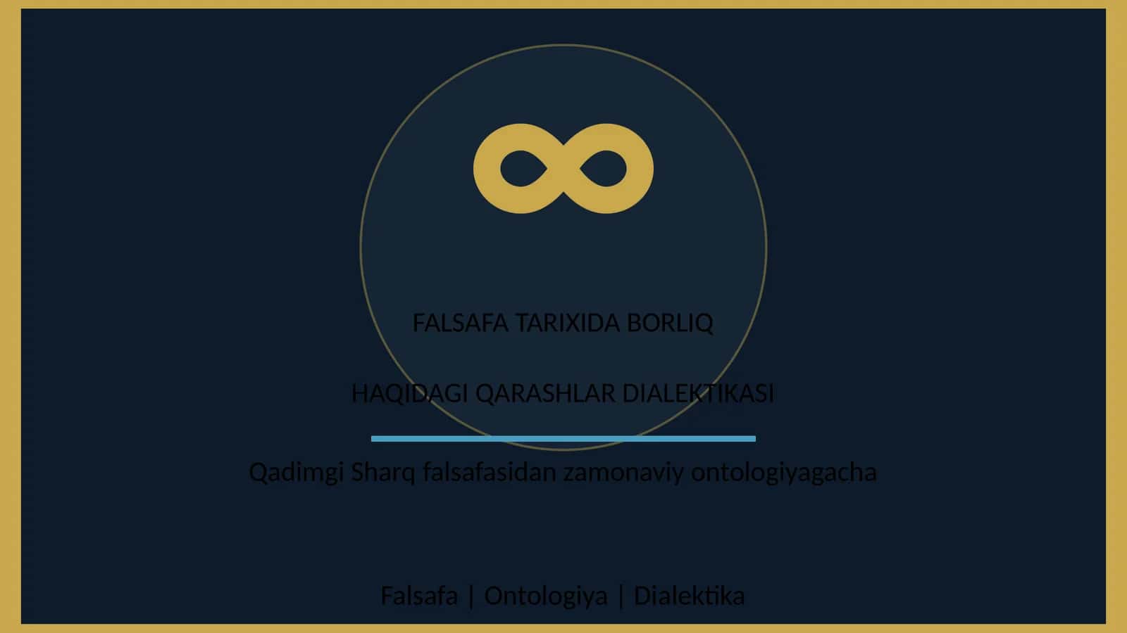 FALSAFA TARIXIDA BORLIQ HAQIDAGI QARASHLAR DIALEKTIKASI 1