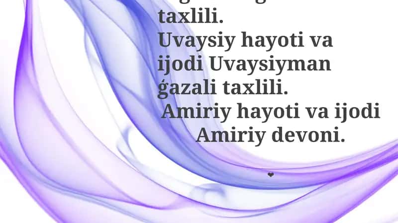 Nodira hayoti va ijodi soģindim ģazali taxlili 1
