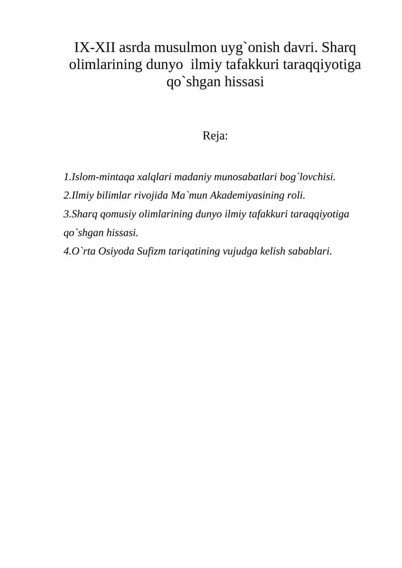 Islom 1