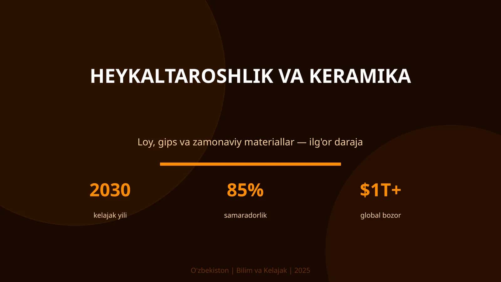Heykaltaroshlik va keramika 1